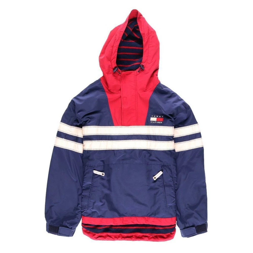 Tommy Hilfiger - fleece jacket anorak vintage y2k rare 90s